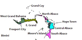 Bahamas Districts