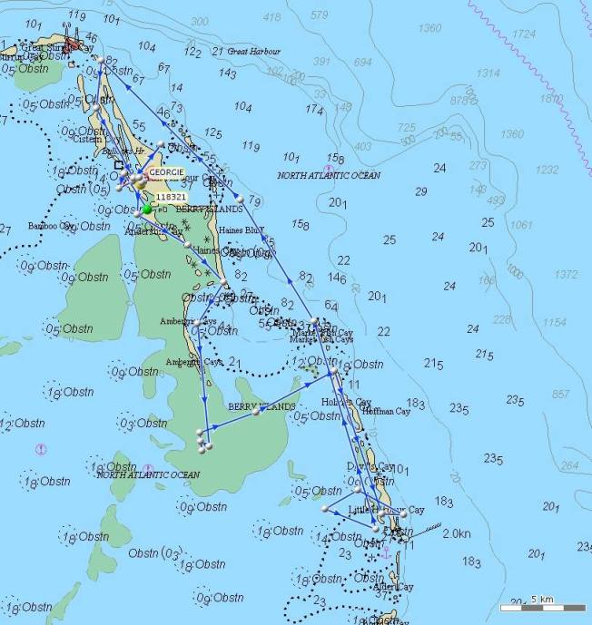 Georgie the Manatee's Travels Sept 2013