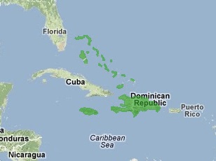 GAB Distribution Map