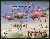 Bahamas Wildlife Stamps Flamingos