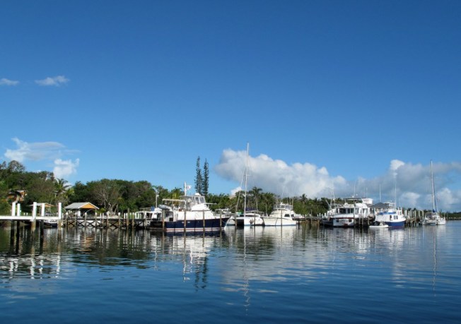 Green Turtle Cay Abaco boats-in-black-sound