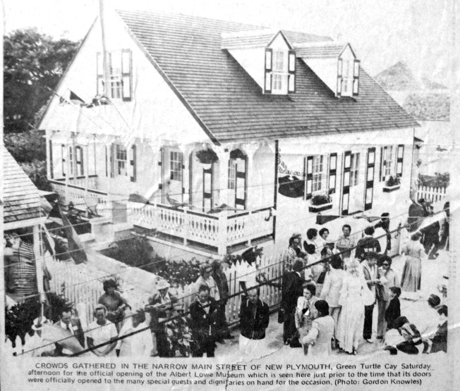 Albert Lowe Museum GTC Opening Nov 1976