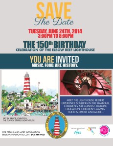 Elbow Reef Lighthouse flyer