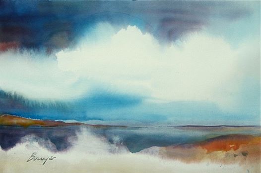Surf's Up - Brigitte Bowyer Carey - Island Watercolors