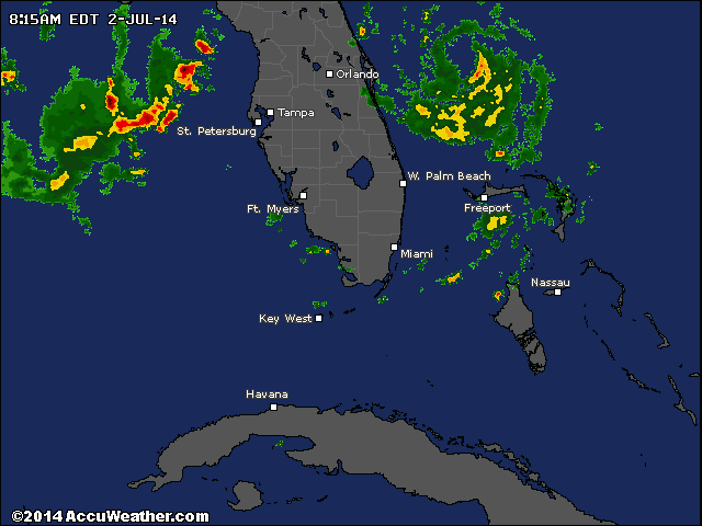 Tropical Storm Arthur Accuweather GIF