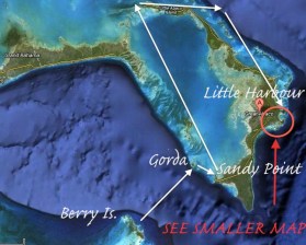 Randy's the Manatee's trip Berry Is. to Abaco copy