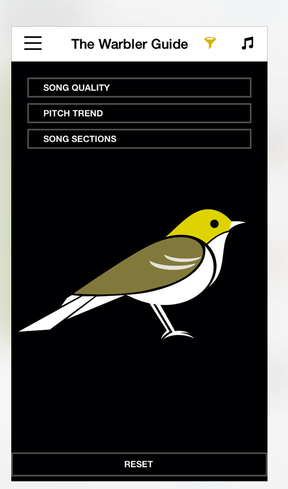 The Warbler Guide App (Princeton)