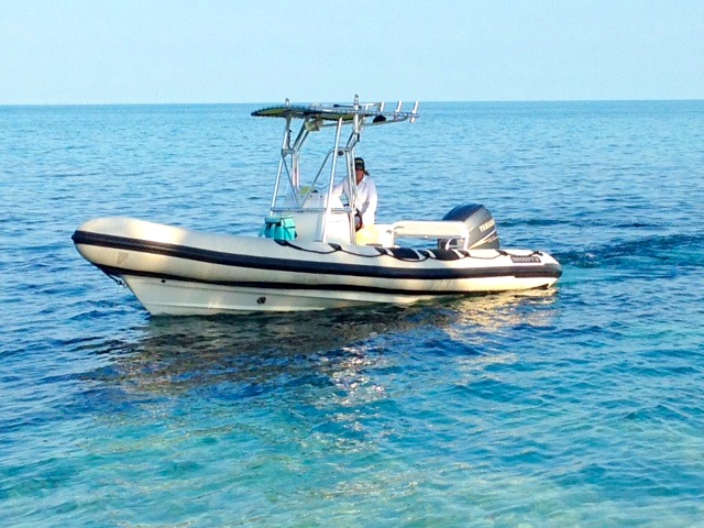 BMMRO Research Boat, Sandy Point, Abaco