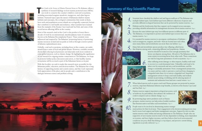 Marine Protected Areas Bahamas 3