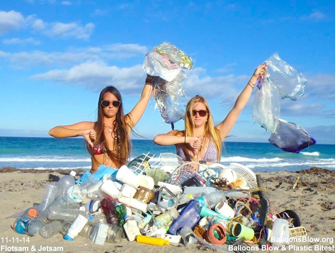 Marine Debris - Balloons & Plastic (Balloons Blow)