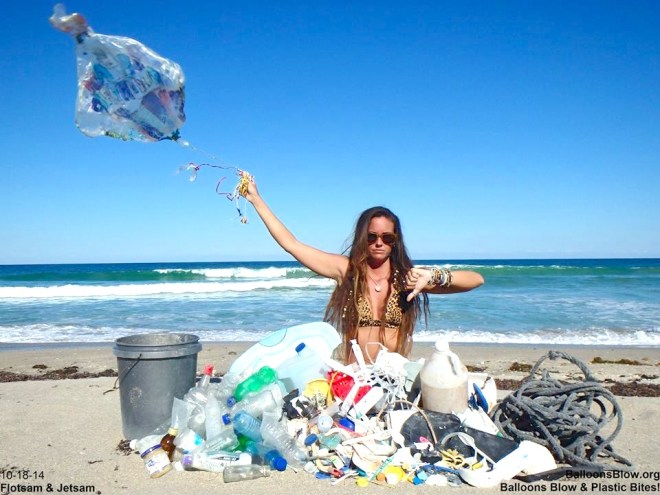 Marine Debris - Balloons & Plastic (Balloons Blow)