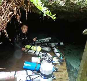 Hitoshi Miho, Ralph's Cave, Abaco