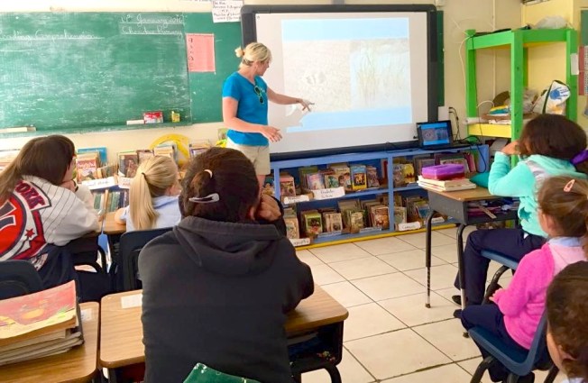 Young conservationists on Abaco