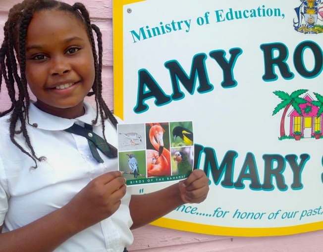Young conservationists on Abaco